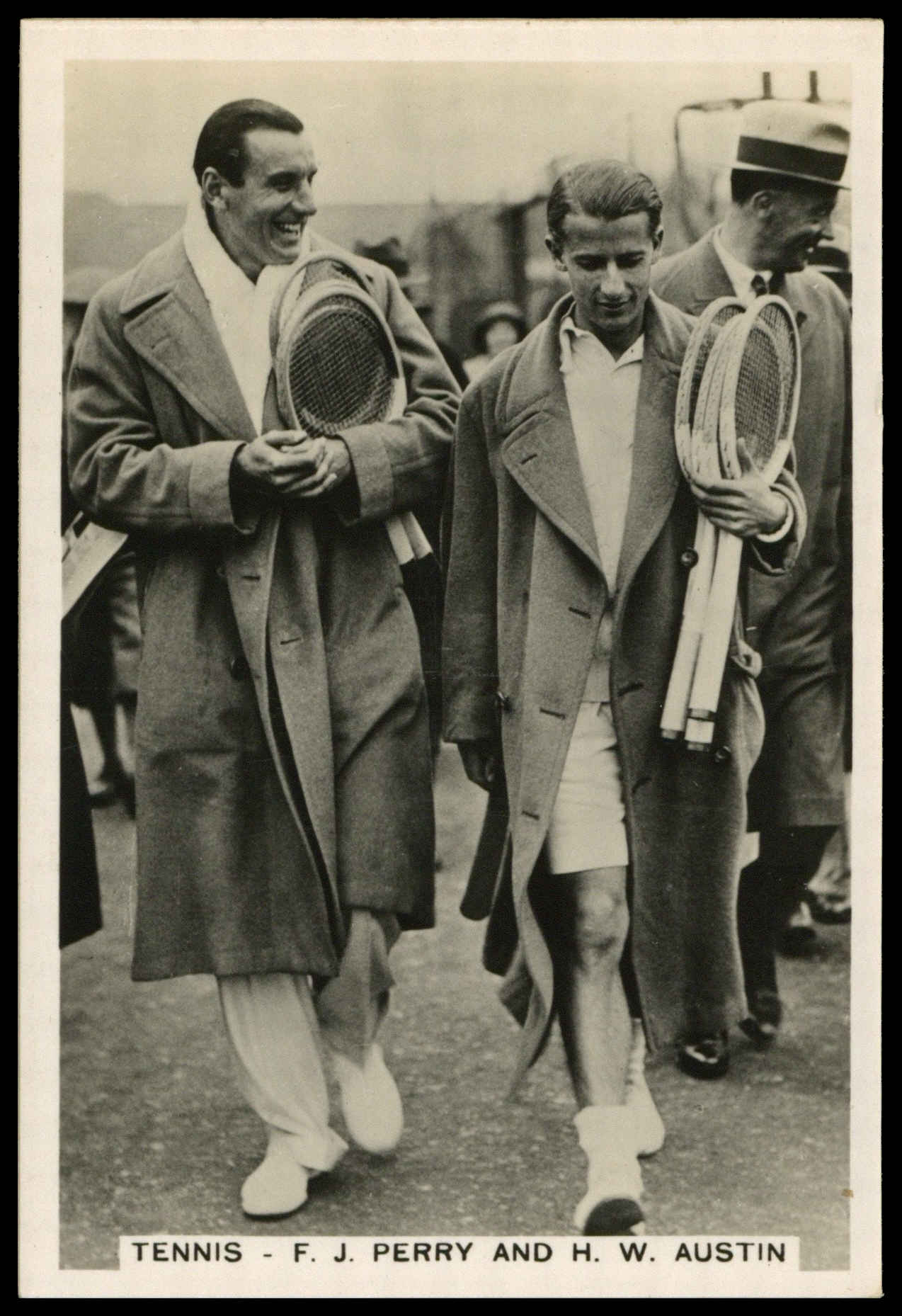 Pattreiouex - 'Sporting Events & Stars' (1935) - F.J. Perry & H.W. Austin Pattreiouex - 'Sporting Events & Stars' (1935) - F.J. Perry & H.W. Austin