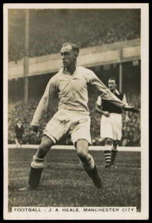 Pattreiouex - 'Sporting Events & Stars' (1935) - J.A. Heale (Manchester City) Pattreiouex - 'Sporting Events & Stars' (1935) - J.A. Heale (Manchester City)