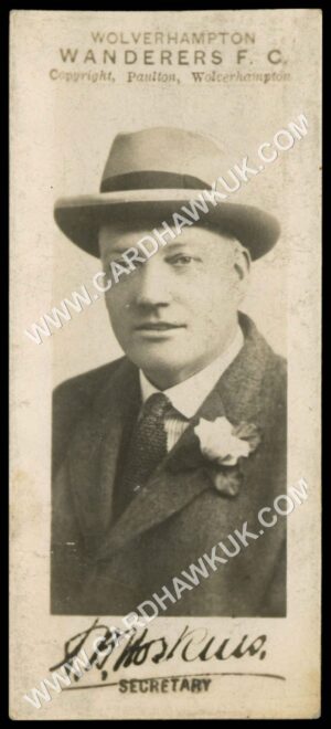 Paulton's - 'Wolverhampton Wanderers F.C. 1923-24' - A.H. Hoskins (Secretary) (1923)