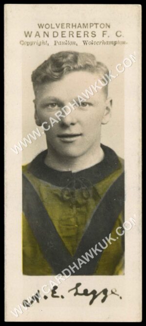 Paulton's - 'Wolverhampton Wanderers F.C. 1923-24' - A.E. Legge (1923) Paulton's - 'Wolverhampton Wanderers F.C. 1923-24' - A.E. Legge (1923)