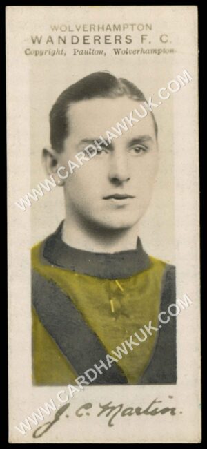 Paulton's - 'Wolverhampton Wanderers F.C. 1923-24' - J.C. Martin (1923)