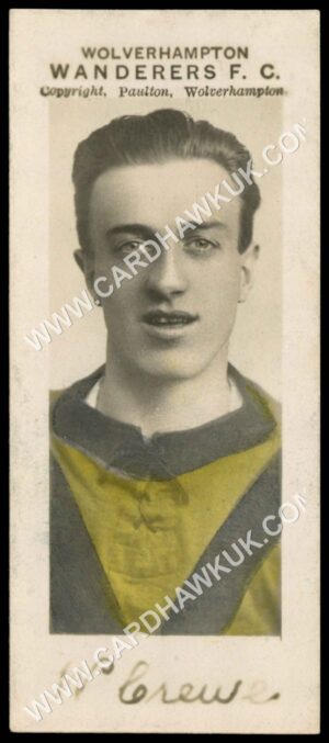 Paulton's - 'Wolverhampton Wanderers F.C. 1923-24' - W. Crewe (1923)