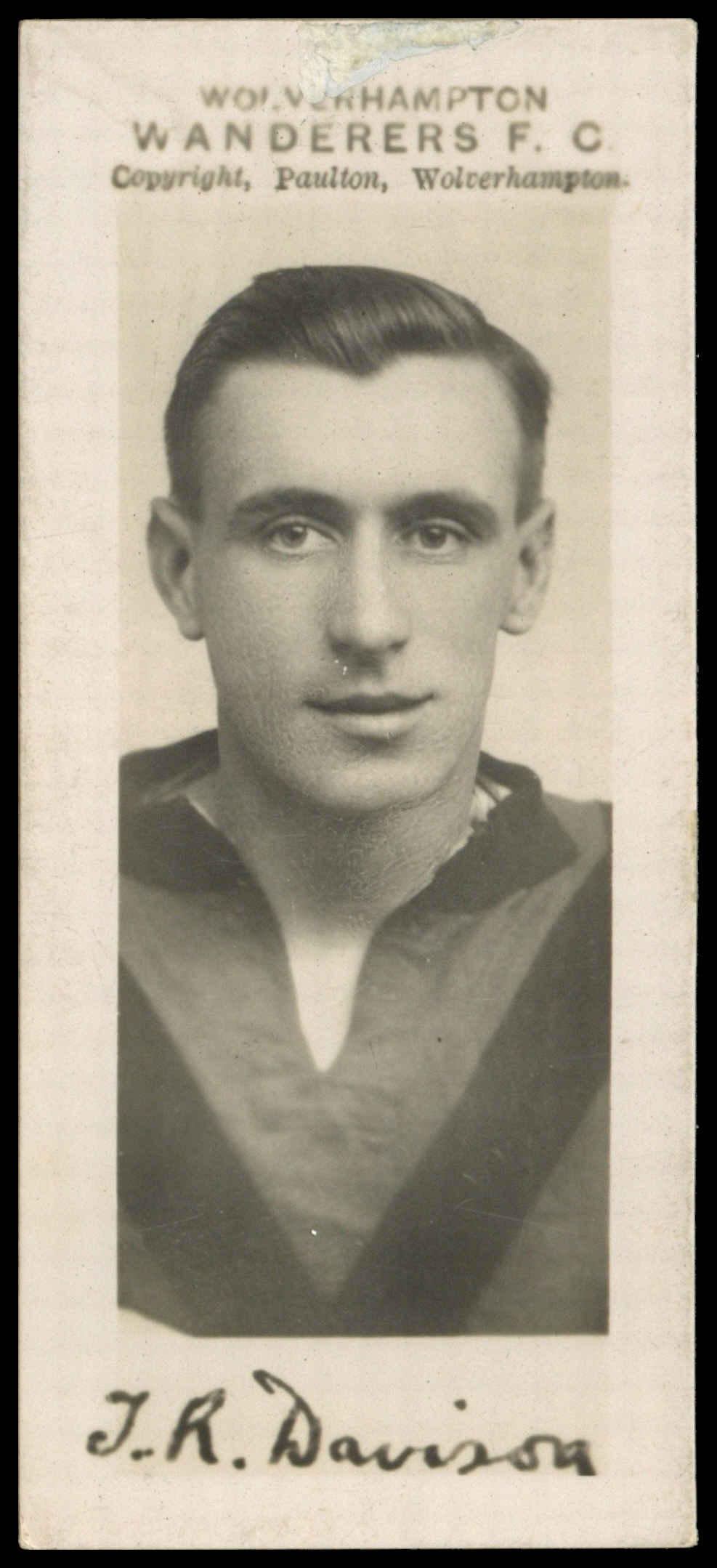 Paulton's - 'Wolverhampton Wanderers 1923-24 (B&W)' - T.R. Davison (1923) Paulton's - 'Wolverhampton Wanderers 1923-24 (B&W)' - T.R. Davison (1923)