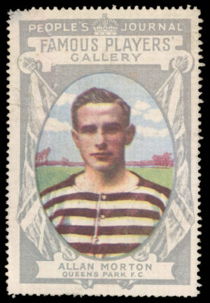 People's Journal - 'Famous Players' Gallery' (1914) - Allan Morton (Queens Park)