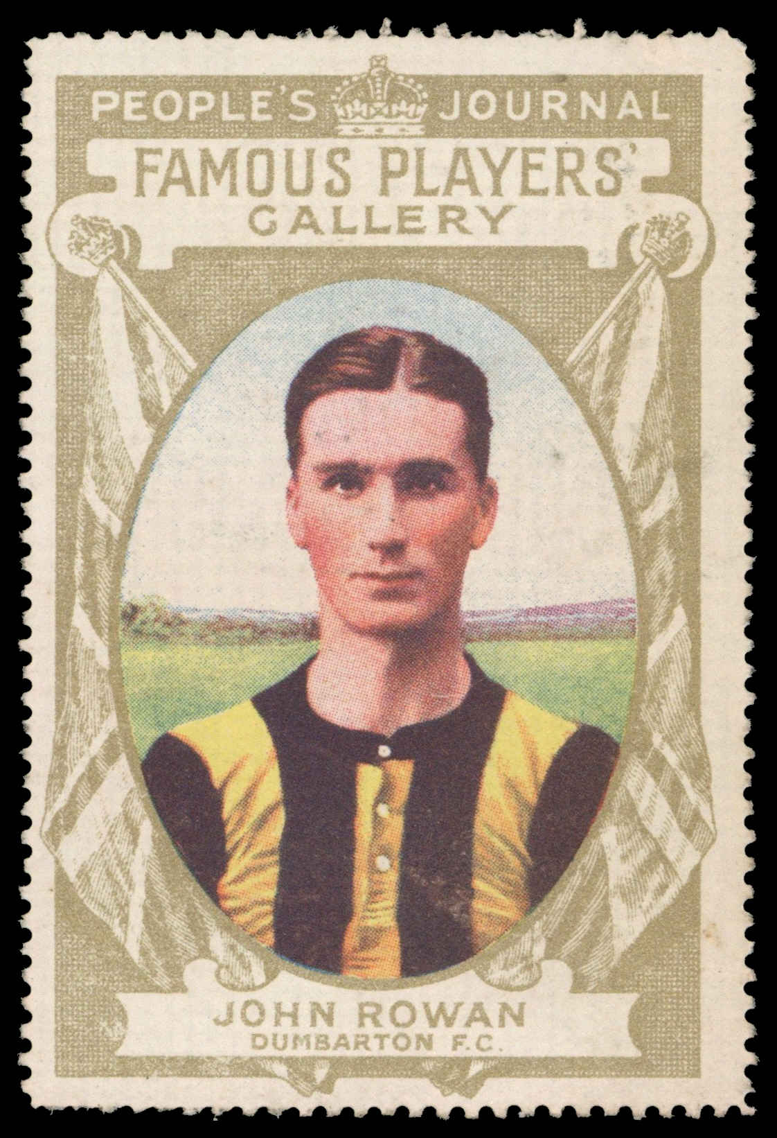 People's Journal - 'Famous Players' Gallery' (1914) - John Rowan (Dumbarton) People's Journal - 'Famous Players' Gallery' (1914) - John Rowan (Dumbarton)