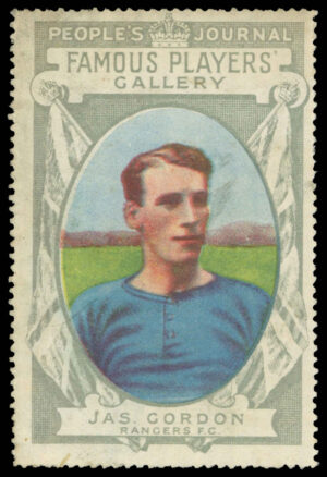 People's Journal - 'Famous Players' Gallery' (1914) - Jas. Gordon (Rangers)