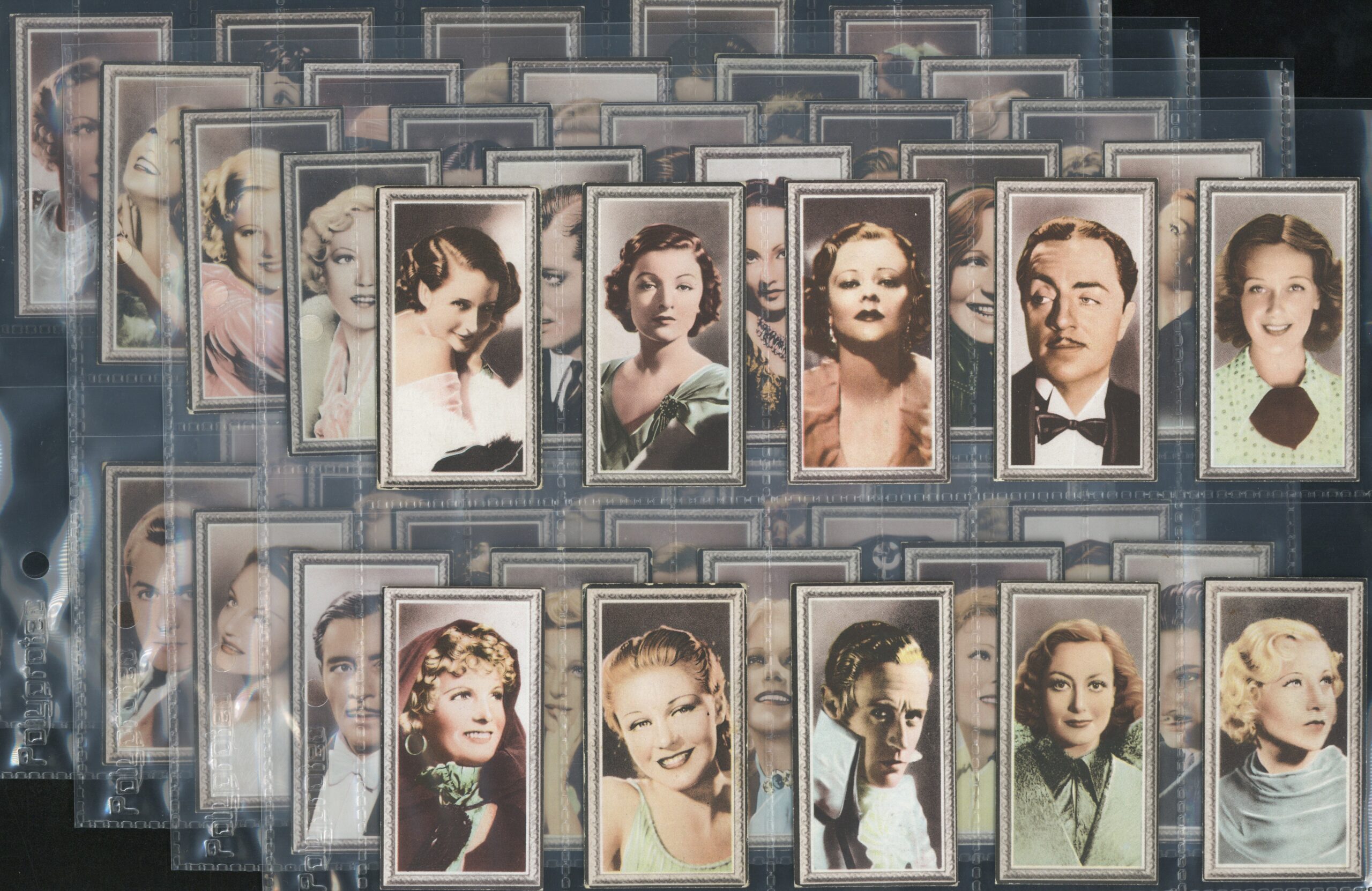 Phillips (Godfrey) - 'Stars of the Screen (48)' - Complete Set (1936) Phillips (Godfrey) - 'Stars of the Screen (48)' - Complete Set (1936)