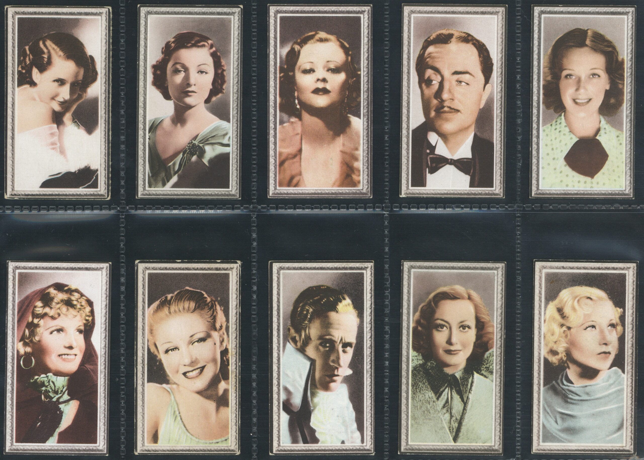 Phillips (Godfrey) - 'Stars of the Screen (48)' - Complete Set (1936) Phillips (Godfrey) - 'Stars of the Screen (48)' - Complete Set (1936)