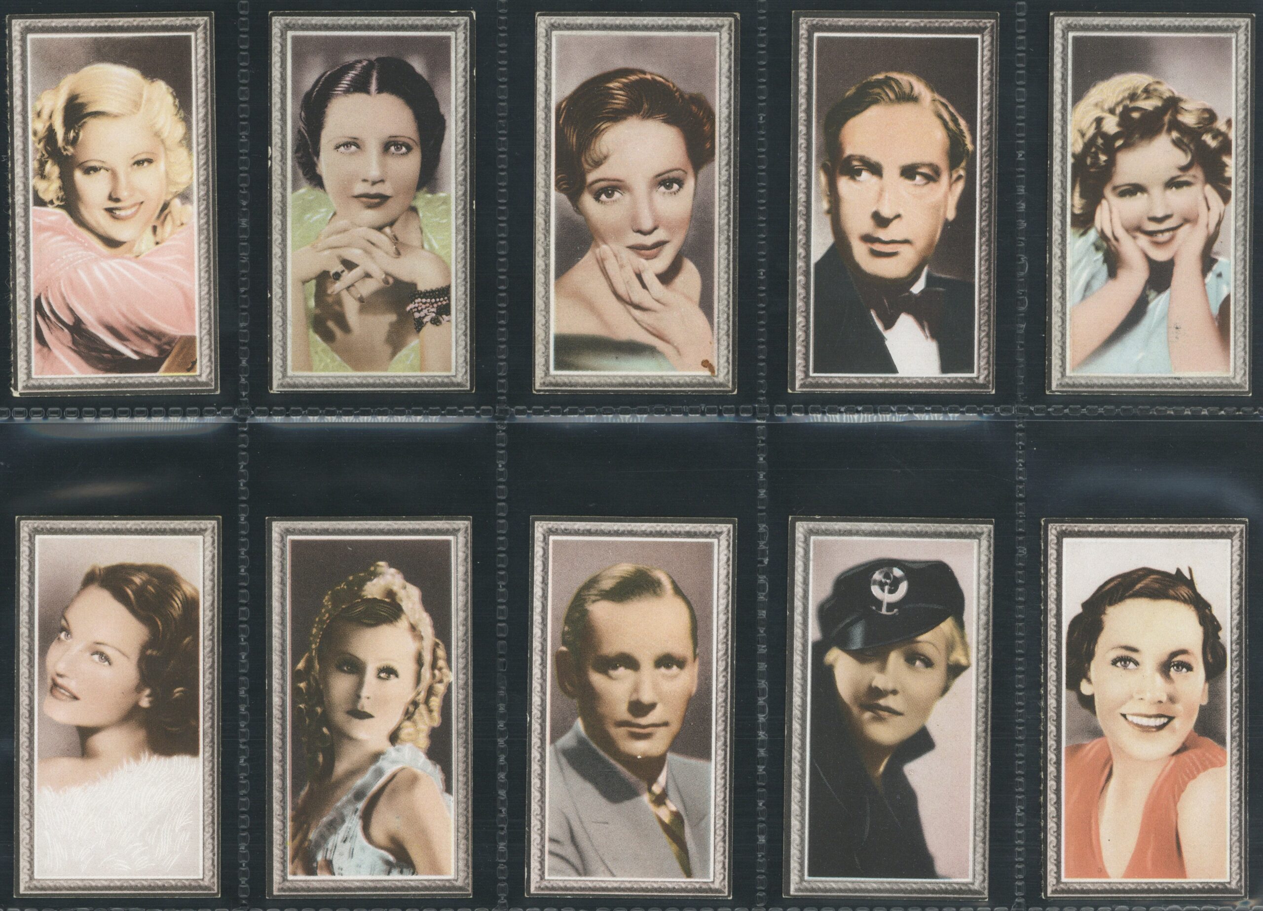 Phillips (Godfrey) - 'Stars of the Screen (48)' - Complete Set (1936) Phillips (Godfrey) - 'Stars of the Screen (48)' - Complete Set (1936)
