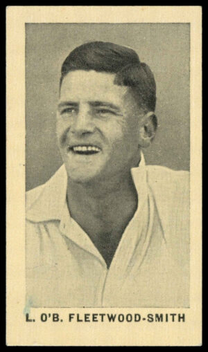 Phillips (Godfrey) - 'Test Cricketers (Grey's)' (1932) - #13 - L. O'B. Fleetwood-Smith (Victoria)
