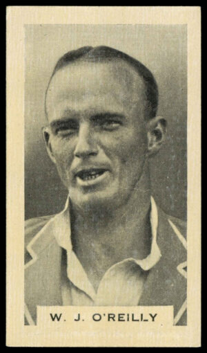 Phillips (Godfrey) - 'Test Cricketers (Grey's)' (1932) - #15 - W.J. O'Reilly (New South Wales)