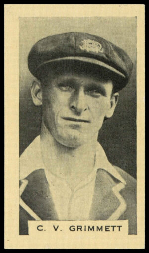 Phillips (Godfrey) - 'Test Cricketers (Grey's)' (1932) - #19 - C.V. Grimmett (South Australia)