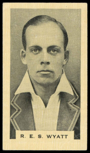 Phillips (Godfrey) - 'Test Cricketers (Grey's)' (1932) - #20 - R.E.S. Wyatt (Warwickshire)