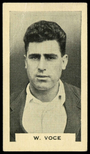 Phillips (Godfrey) - 'Test Cricketers (Grey's)' (1932) - #23 - W. Voce (Nottinghamshire)