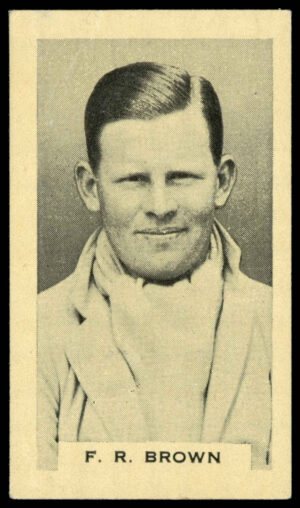 Phillips (Godfrey) - 'Test Cricketers (Grey's)' (1932) - #24 - F.R. Brown (Surrey)