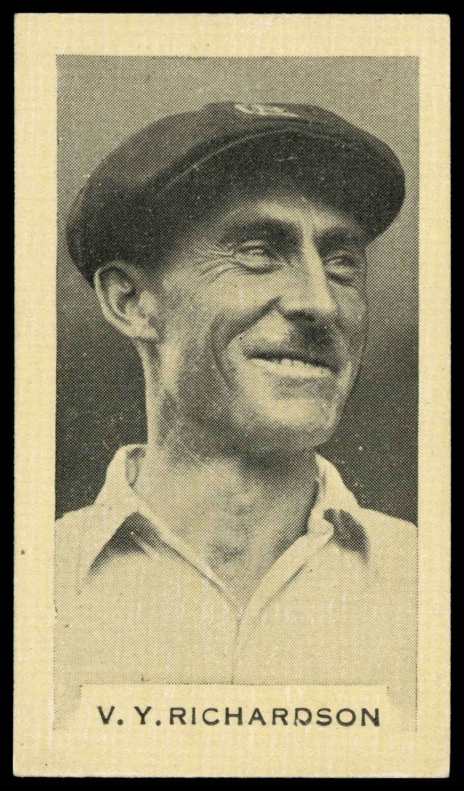 Phillips (Godfrey) - 'Test Cricketers (Grey's)' (1932) - #3 - V.Y. Richardson (South Australia) Phillips (Godfrey) - 'Test Cricketers (Grey's)' (1932) - #3 - V.Y. Richardson (South Australia)