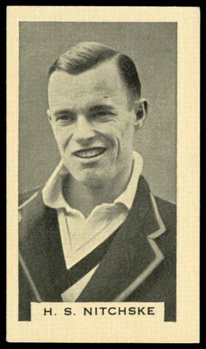 Phillips (Godfrey) - 'Test Cricketers (Grey's)' (1932) - #32 - H.S. Nitschke (South Australia)