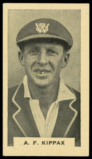 Phillips (Godfrey) - 'Test Cricketers (Grey's)' (1932) - #34 - A.F. Kippax (New South Wales)
