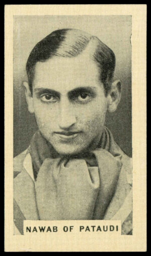 Phillips (Godfrey) - 'Test Cricketers (Grey's)' (1932) - #35 - Nawab of Pataudi (Worcs)