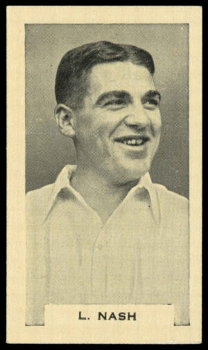 Phillips (Godfrey) - 'Test Cricketers (Grey's)' (1932) - #5 - L. Nash (Tasmania)