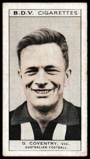 Phillips (Godfrey) - 'Who's Who in Australian Sport' - Card #14 - G. Coventry (Victoria)