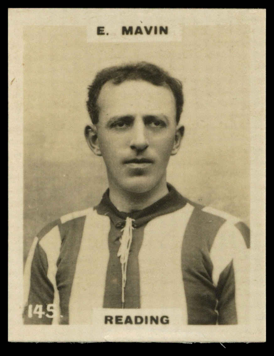 Phillips (Godfrey) - 'Pinnace Footballers K - "Photo"' (1922) - #145 - E. Mavin (Reading) Phillips (Godfrey) - 'Pinnace Footballers K - "Photo"' (1922) - #145 - E. Mavin (Reading)