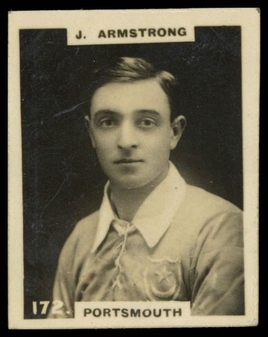 Phillips (Godfrey) - 'Pinnace Footballers K - "Photo"' (1922) - #172 - J. Armstrong (Portsmouth) Phillips (Godfrey) - 'Pinnace Footballers K - "Photo"' (1922) - #172 - J. Armstrong (Portsmouth)