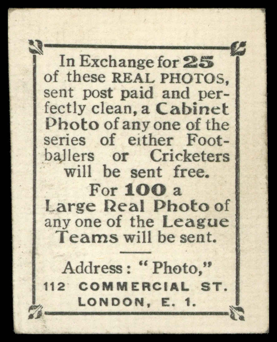Phillips (Godfrey) - 'Pinnace Footballers K - "Photo"' (1922) - #172 - J. Armstrong (Portsmouth) Phillips (Godfrey) - 'Pinnace Footballers K - "Photo"' (1922) - #172 - J. Armstrong (Portsmouth)