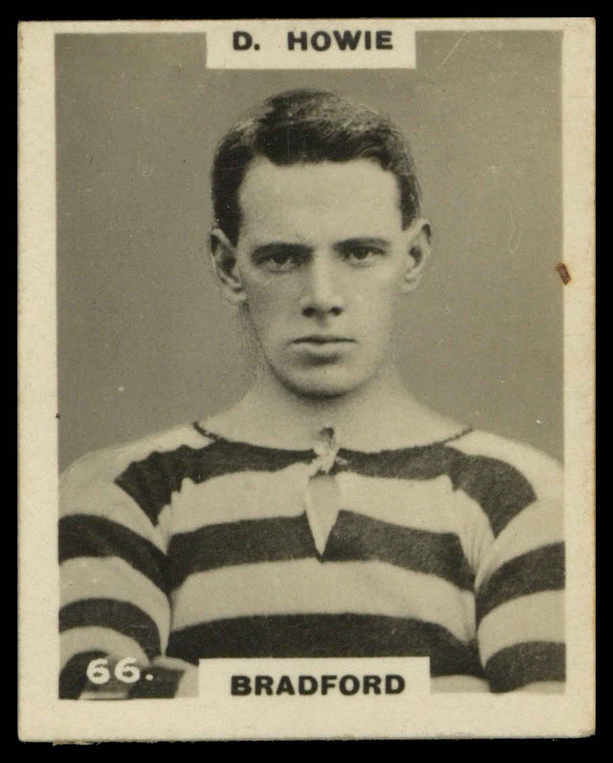 Phillips (Godfrey) - 'Pinnace Footballers K - "Photo"' (1922) - #66 - D. Howie (Bradford) Phillips (Godfrey) - 'Pinnace Footballers K - "Photo"' (1922) - #66 - D. Howie (Bradford)