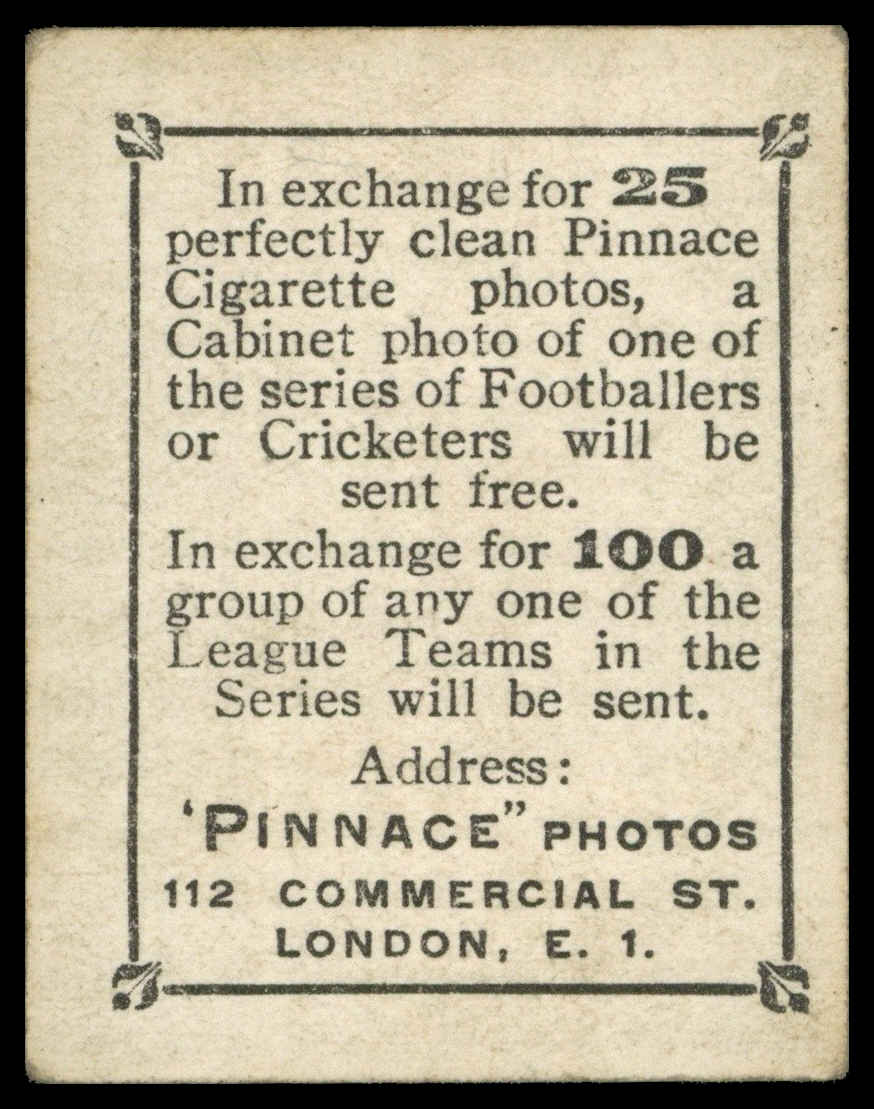 Phillips (Godfrey) - 'Pinnace Footballers K - "Pinnace Photo"' (1922) - #486 - J. Logan (Plymouth Argyle) Phillips (Godfrey) - 'Pinnace Footballers K - "Pinnace Photo"' (1922) - #486 - J. Logan (Plymouth Argyle)