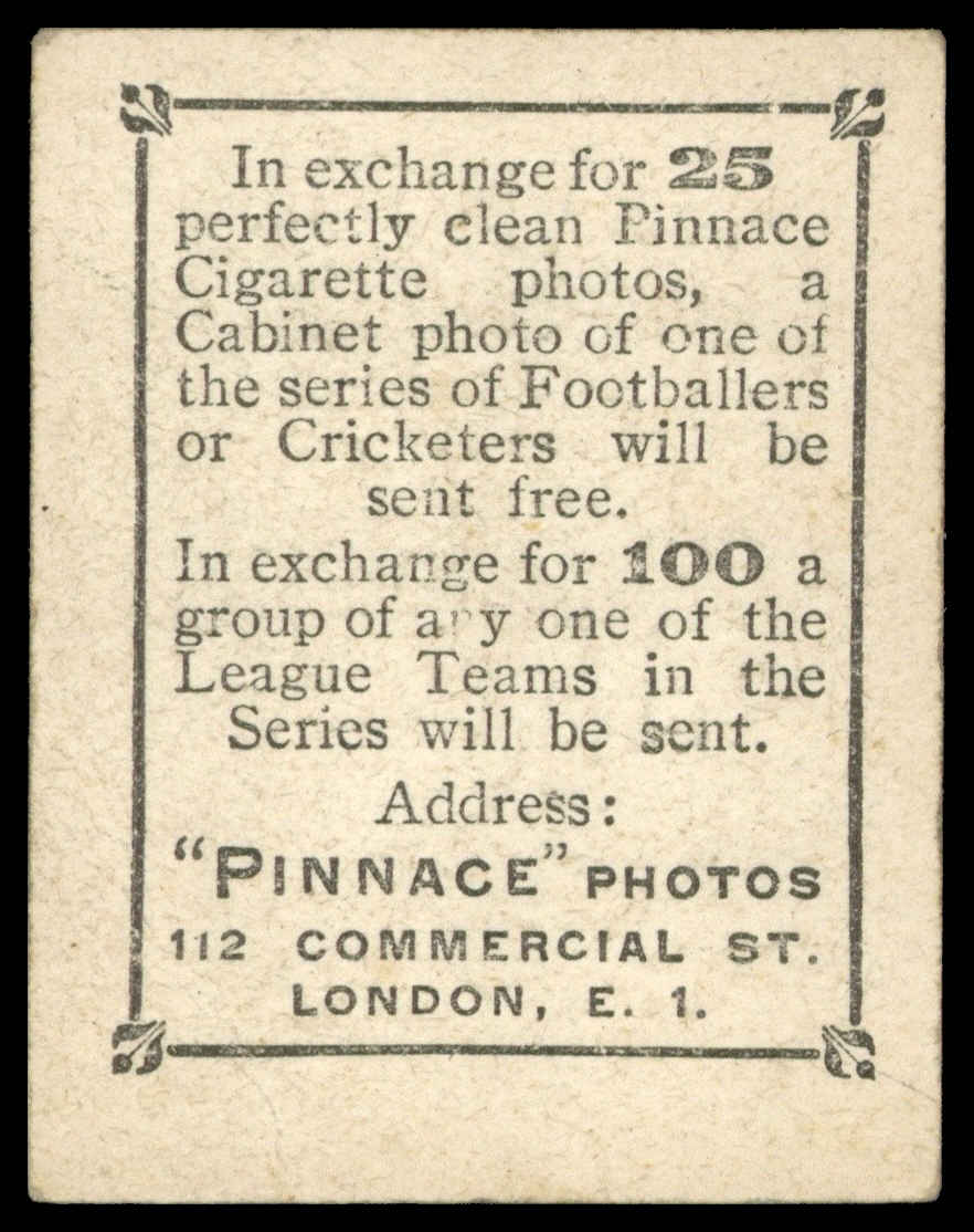 Phillips (Godfrey) - 'Pinnace Footballers K - "Pinnace Photo"' (1922) - #95 - J. Armstrong (Notts Forest) Phillips (Godfrey) - 'Pinnace Footballers K - "Pinnace Photo"' (1922) - #95 - J. Armstrong (Notts Forest)