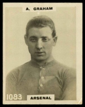 Phillips (Godfrey) - 'Pinnace Footballers'  #1083 A. Graham (Arsenal) (1922)