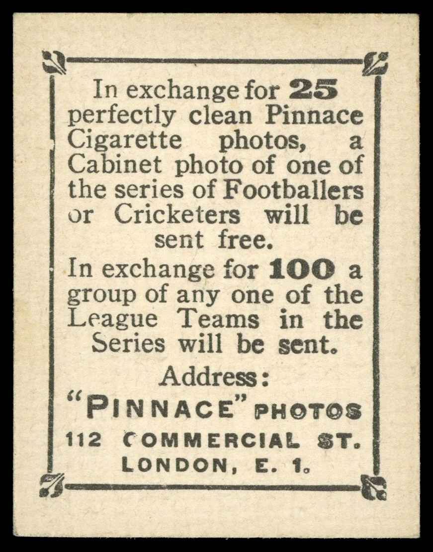 Phillips (Godfrey) - 'Pinnace Footballers' #1470 E. Linley (Birmingham) (1922) Phillips (Godfrey) - 'Pinnace Footballers' #1470 E. Linley (Birmingham) (1922)