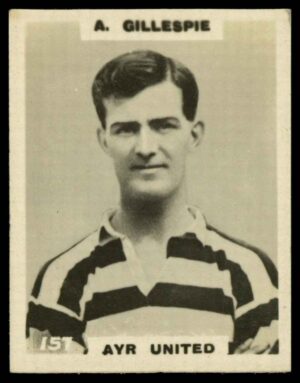 Phillips (Godfrey) - 'Pinnace Footballers'  #157 A. Gillespie (Ayr United) (1922)