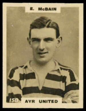 Phillips (Godfrey) - 'Pinnace Footballers'  #158 E. McBain (Ayr United) (1922)