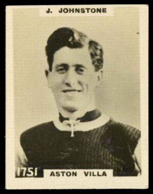 Phillips (Godfrey) - 'Pinnace Footballers'  #1751 J. Johnstone (Aston Villa) (1922)