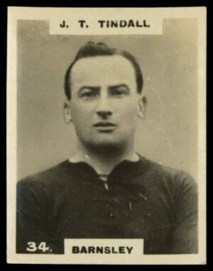 Phillips (Godfrey) - 'Pinnace Footballers'  #34 J.T. Tindall (Barnsley)) (1922)