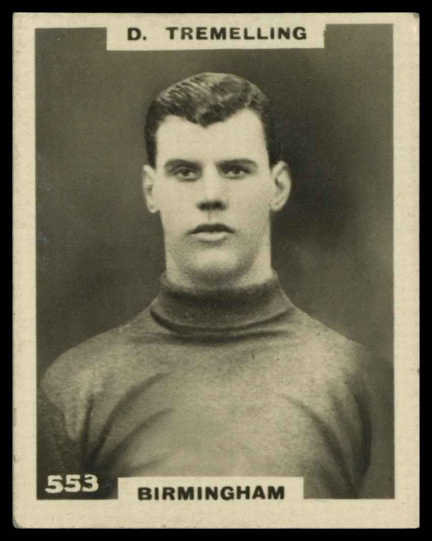 Phillips (Godfrey) - 'Pinnace Footballers' #553 D. Tremelling (Birmingham) (1922) Phillips (Godfrey) - 'Pinnace Footballers' #553 D. Tremelling (Birmingham) (1922)