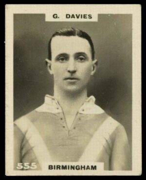 Phillips (Godfrey) - 'Pinnace Footballers'  #555 C. Davies (Birmingham) (1922)