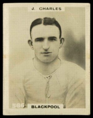 Phillips (Godfrey) - 'Pinnace Footballers'  #586 J. Charles (Blackpool) (1922)