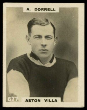 Phillips (Godfrey) - 'Pinnace Footballers'  #677 A. Dorrell (Aston Villa) (1922)
