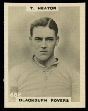 Phillips (Godfrey) - 'Pinnace Footballers'  #682 T. Heaton (Blackburn) (1922)