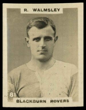 Phillips (Godfrey) - 'Pinnace Footballers'  #81 R. Walmsley (Blackburn) (1922)