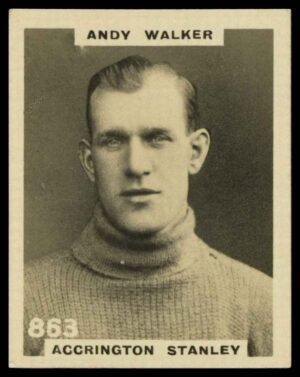 Phillips (Godfrey) - 'Pinnace Footballers' #863 Andy Walker (Accrington Stanley) (1922) Phillips (Godfrey) - 'Pinnace Footballers' #863 Andy Walker (Accrington Stanley) (1922)