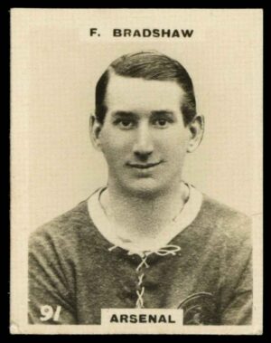 Phillips (Godfrey) - 'Pinnace Footballers'  #91 F.Bradshaw (Arsenal) (1922)
