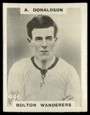 Phillips (Godfrey) - 'Pinnace Footballers'  #446 A. Donaldson (Bolton W) (1922)