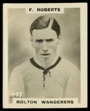 Phillips (Godfrey) - 'Pinnace Footballers'  #447 F. Roberts (Bolton W) (1922)