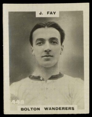 Phillips (Godfrey) - 'Pinnace Footballers'  #448 J. Fay (Bolton W) (1922)