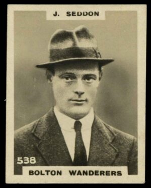 Phillips (Godfrey) - 'Pinnace Footballers'  #538 J. Seddon (Bolton W) (1922)