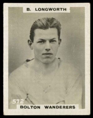 Phillips (Godfrey) - 'Pinnace Footballers'  #572 B. Longworth (Bolton W) (1922)